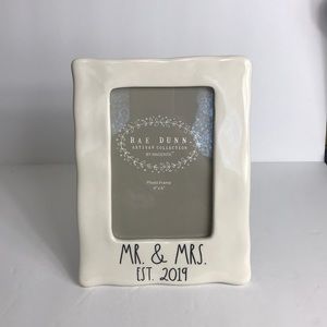 Rae Dunn Photo Frame 4 x 6 Wedding 2019